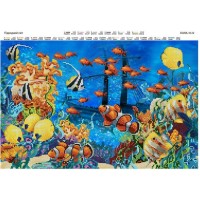 Схема для вишивки бісером “Підводний світ”