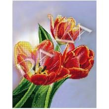 Схема для вишивки бісером “Весняні тюльпани”
