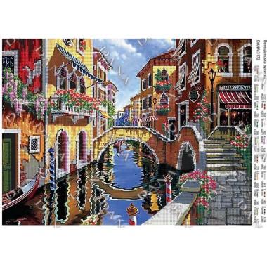Схема для вишивки бісером “Венеціанська вуличка”
