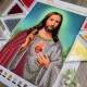N-0058 Пресвяте Серце Ісуса А5. Набір для вишивки бісером