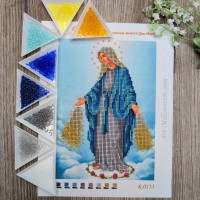 N-0133 Непорочне зачаття Діви Марії А5. Набір з бісером