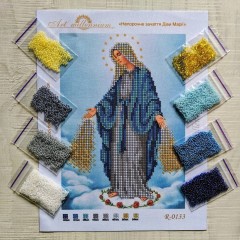 N-0133 Непорочне зачаття Діви Марії А5. Набір з бісером