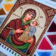 N-0170 Богородиця Тихвинська А4. Набір з бісером