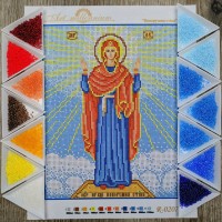 N-0207 Непорушна стіна А4. Набір з бісером