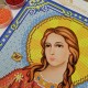 N-0225 Богородиця Помічниця в родах А4. Набір з бісером