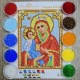 N-0235 Богородиця Троєручиця А5. Набір з бісером