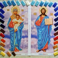 Набір ікон (R-0282 / R-0283) з бісером
