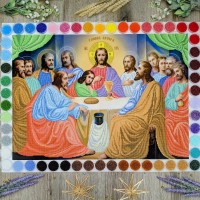 N-0298 Таємна вечеря А2. Набір з бісером