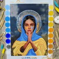 N-0305 Молитва за Україну А3. Набір з бісером
