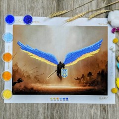 N-0307 Воїн Світла А3. Набір з бісером