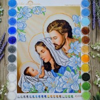 N-0398 Святе Сімейство (лілії) А3. Набір з бісером