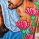 N-0399 Святе Сімейство (мальви) А3. Набір з бісером