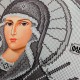 N-0403 Богородиця Семистрільна (срібло) А3. Набір з бісером