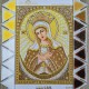 N-0406 Богородиця Остробрамська (золото) А3. Набір з бісером