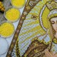 N-0407 Богородиця Остробрамська (золото) А4. Набір з бісером