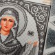 N-0416 Покрова Пресвятої Богородиці (срібло) А4. Набір з бісером