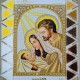 N-0418 Святе Сімейство (золото) А3. Набір з бісером
