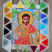 N-0427 Святий Михайло А4. Набір з бісером