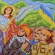 N-0474 Покровителька українських воїнів А2. Набір з бісером