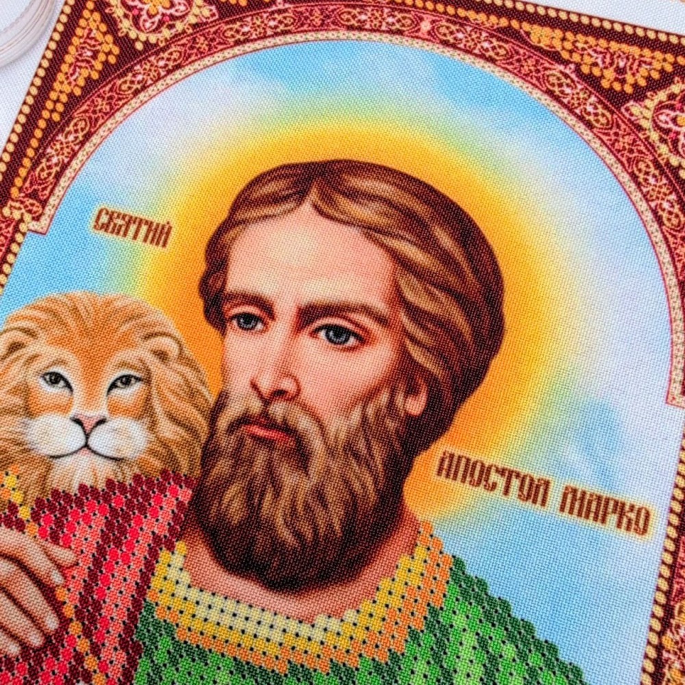 R-0494 Святий Апостол Марко А5. Схема для вишивки бісером