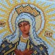 R-0515 Богородиця Остробрамська (срібно-золота) А5