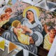 R-0528 Годувальниця (срібно-золота) А3