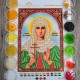 R-0539 Свята Дарина Римська А5. Схема для вишивки бісером