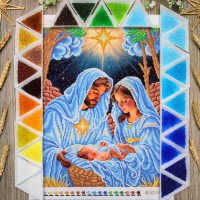 N-0553 Святе Сімейство А3. Набір з бісером