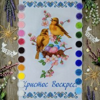 NPR-12 Великодній рушник. Набір з бісером