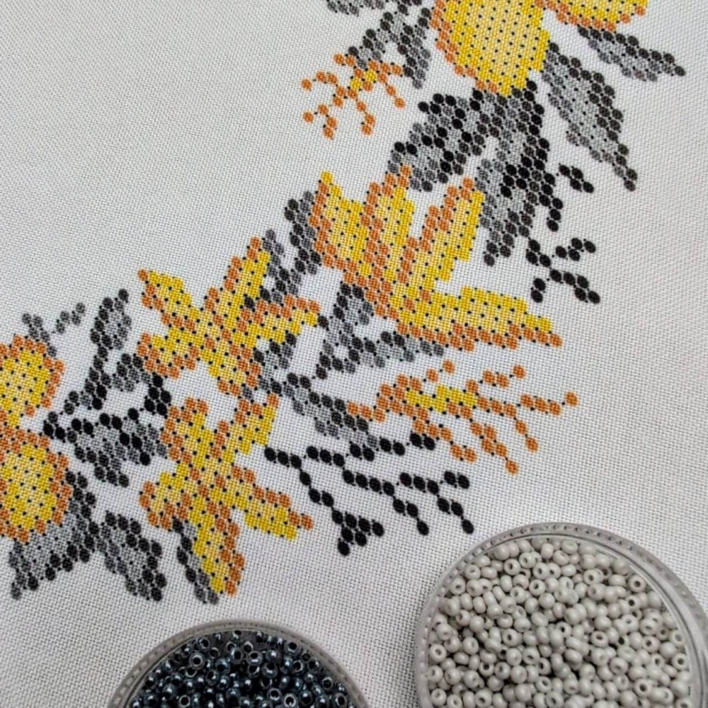 NPRD-47 Дитячий великодній рушник. Набір для вишивки бісером