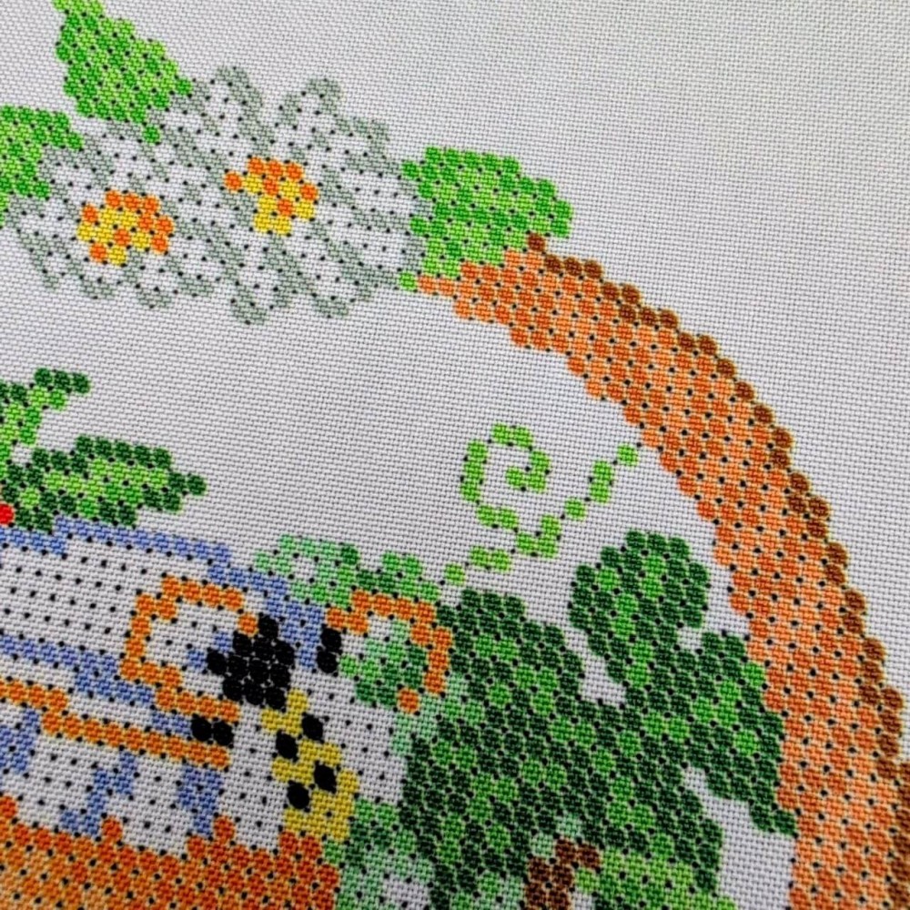 NSRD-09 Дитячий спасівський рушник. Набір для вишивки бісером