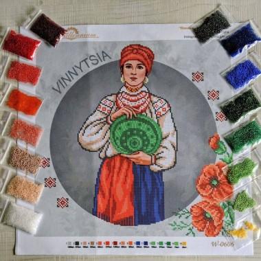 NW-0606 Вінниця. Традиційні костюми України. Набір з бісером