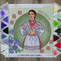 NW-0610 Житомир. Традиційні костюми України. Набір з бісером