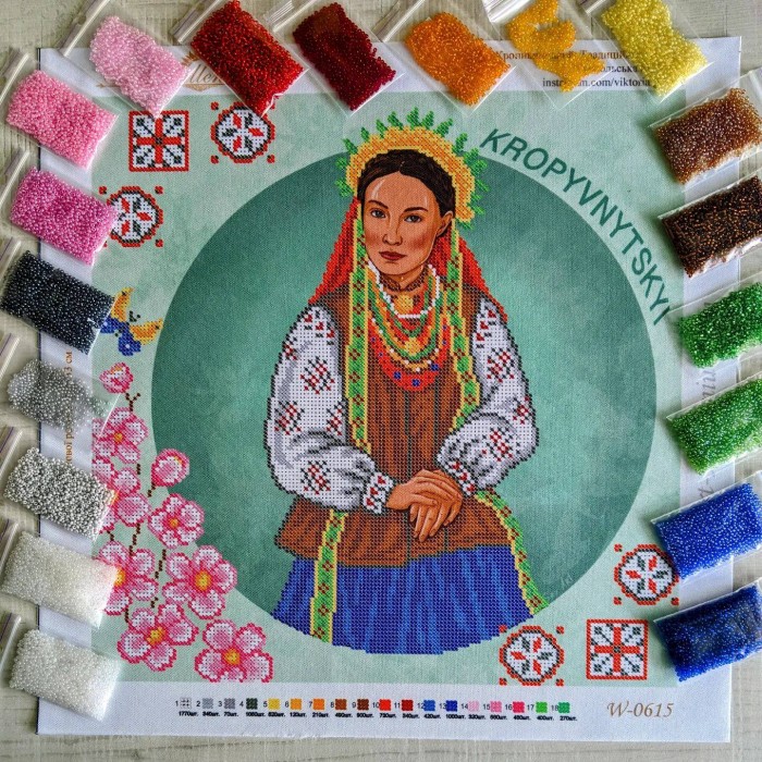 NW-0615 Кропивницький. Традиційні костюми України. Набір для вишивки бісером