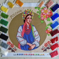NW-0620 Полтава. Традиційні костюми України. Набір з бісером