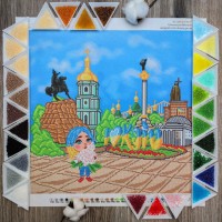 NW-0665 Я, люблю Київ! Набір з бісером