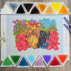 NW-250 Песик. Набір для вишивки бісером