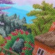 NW-347 Котедж біля річки. Набір з бісером