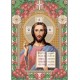 R-0012 Господь Вседержитель А4 (калина) (варіант 2). Схема для вишивки бісером