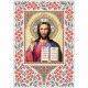 R-0018 Господь Вседержитель А5 (калина) (варіант 4). Схема для вишивки бісером