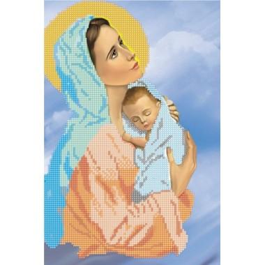 R-0035 Молитва матері. Схема вишивки