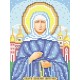 R-0040 Свята Блаженна Матрона А5. Схема для вишивки бісером