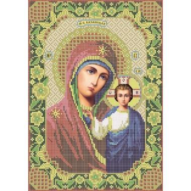 R-0045 Казанська ікона Божої Матері А4 (дубове листя)
