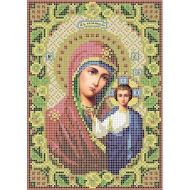 R-0046 Казанська ікона Божої Матері А5 (дубове листя)