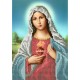 R-0059 Непорочне Серце Марії А5. Схема для вишивки бісером