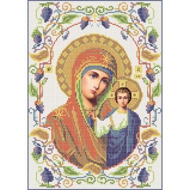 R-0065 Казанська ікона Божої Матері А4 (виноград)