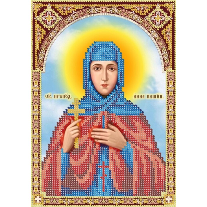 R-0074 Свята Анна Кашинська. Схема для вишивки бісером