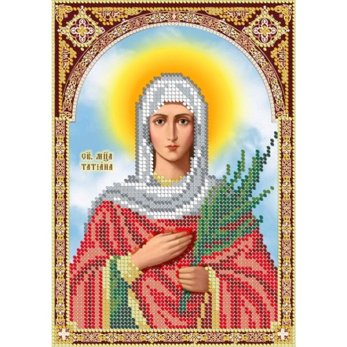 R-0086 Свята мучениця Тетяна. Схема для вишивки бісером