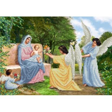 R-0098 Марія з немовлям і ангелами A3