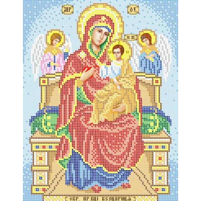 R-0201 Всецариця А4. Схема для вишивки бісером